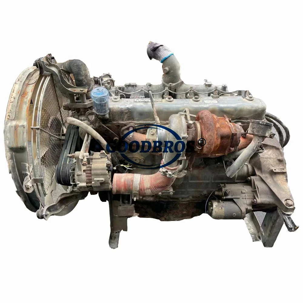 Original Japanese Used Diesel 6BG1T Engine For Isuzu Excavator Motor