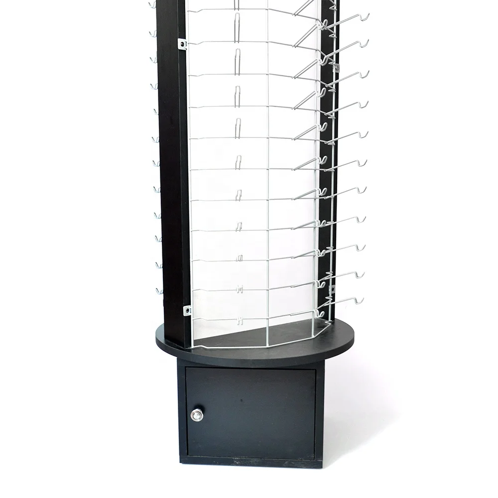 Optical Shop Sunglasses Display Stand Floor Rotating For Glasses Store/Metal Sun Glasses Shop Display Stand Rack