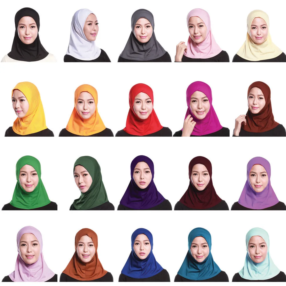 Yibaoli hot sale well made inner cap hijab scarf neck full cover islamic muslim headwear scarf hijab women
