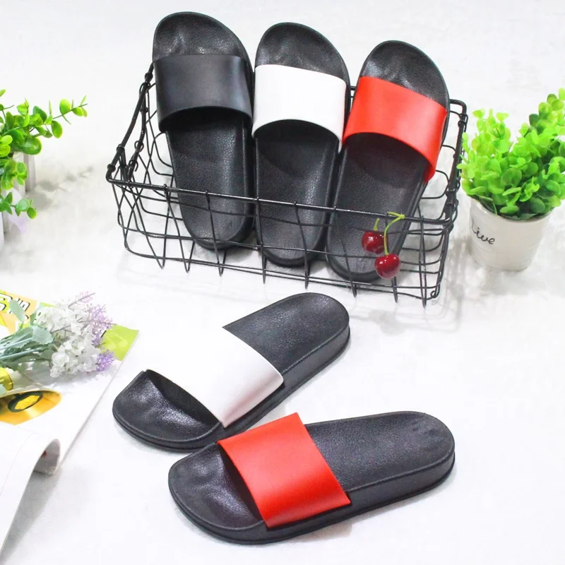 Best Quality Cheap Customized Bump Print Slippers Embedded Slides Footwear