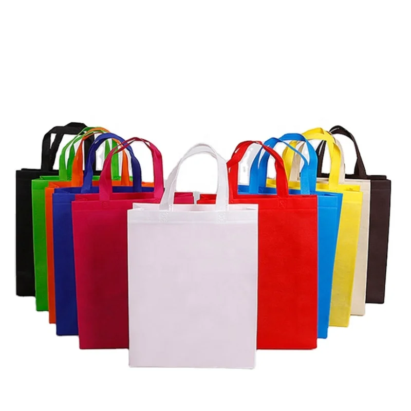 
 Рекламная Нетканая сумка для покупок из полипропилена, Экологически чистая Сумка-тоут для супермаркета, сумка для переноски, биоразлагаемая Нетканая сумка  