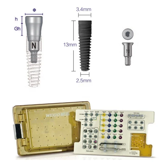 High Quality Self-tapping Dental Implants surgical kit  tooth implant  dental implant handpiece