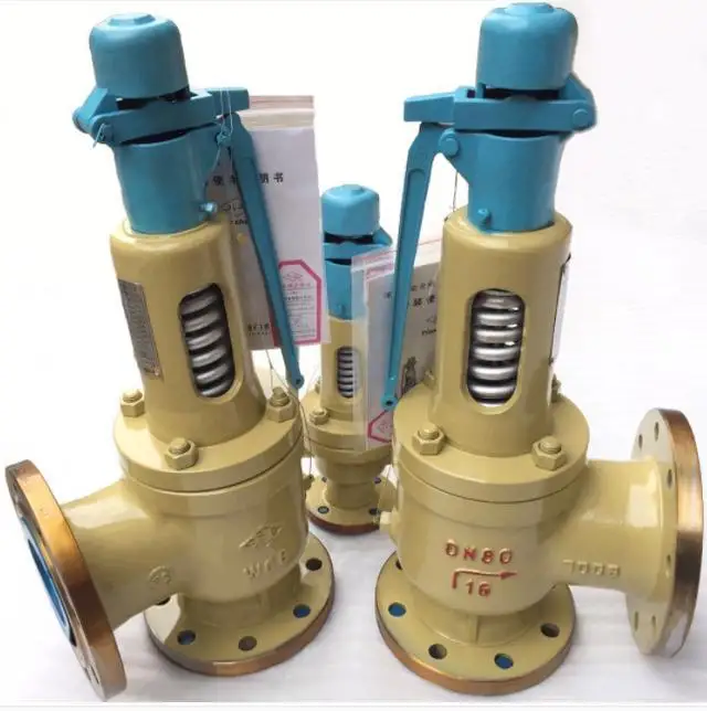 CE ISO ANSI API60d ASME Wcb CF8 CF8m Cast Steel Stainless Steel High pressure 150lb DN80 Spring loaded fully open Safety Valve