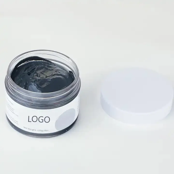 Private Label OEM ODM 100% Natural Beauty Organic Facial Clay Mask Whitening Exfoliating Activated Charcoal face mask