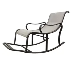 Factory direct sale outdoor beach home leisure furniture comfortable rocking chair