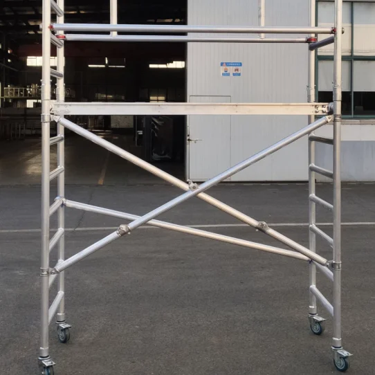 3/6/8/10/12/14M Mobile Scaffolding Aluminum Tower for Construction Aluminio Andamio Movable Scaffold with Platform Certified