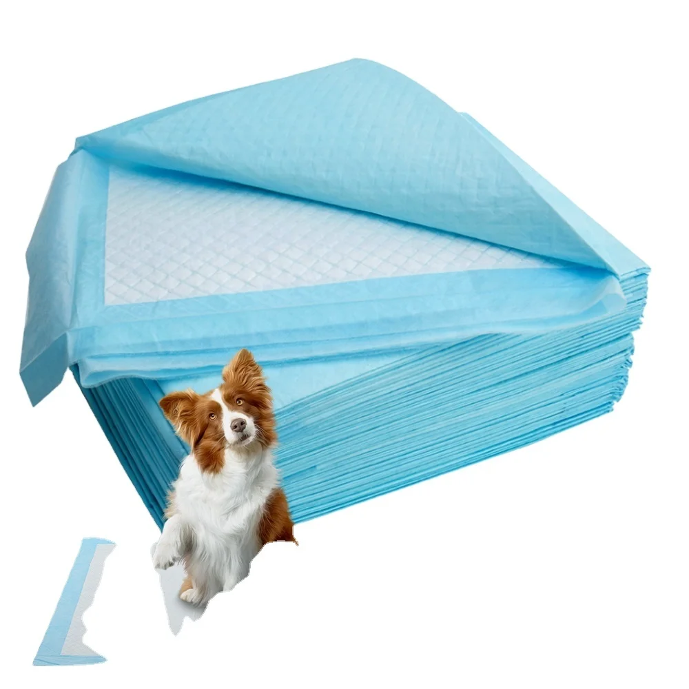 Amazon Basics Dog and Puppy Pads Disposable Pet Potty Pad Absorbent Quick-dry Surface for