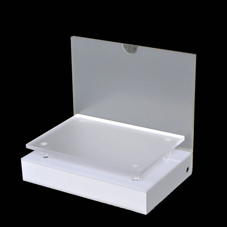 Newstar пользовательские акриловые уход за кожей губная помада дисплей стойки со светодиодной подсветкой база стенд