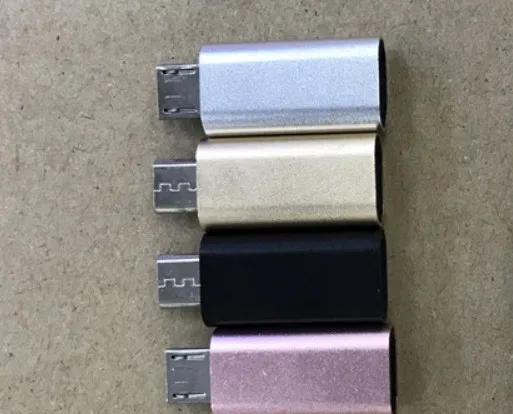Металлический сплав адаптер для iphone женский type-c male типа c к 8pin переходник с внутренней резьбой