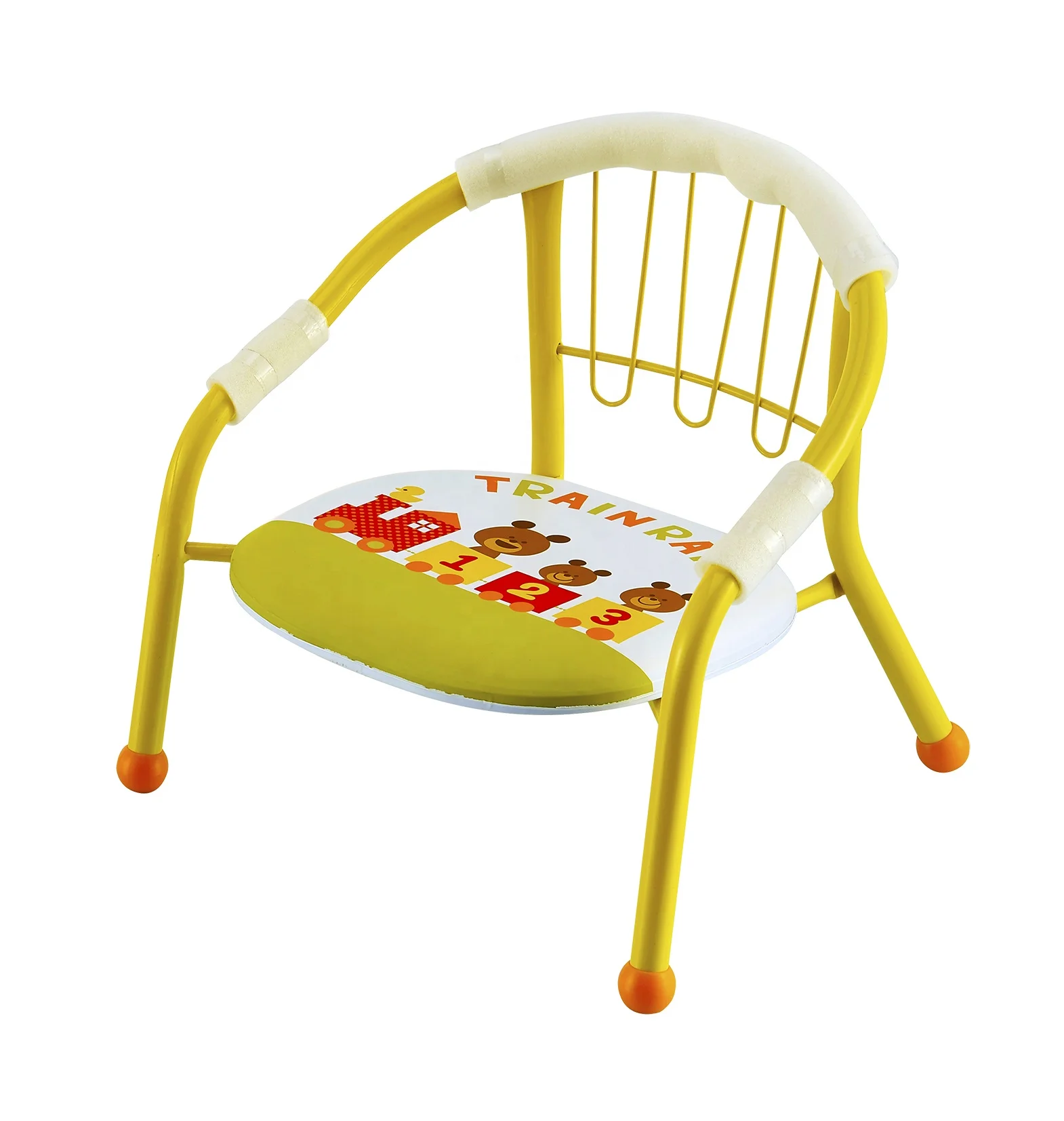 Hot selling  Aluminum non-slip  baby chair for bedroom use
