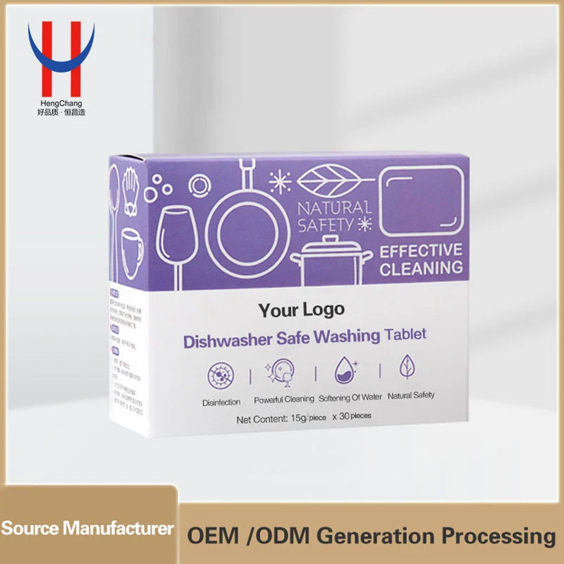 Amazon Hot Selling Cleaning Products Dishwasher Detergent Solid Bulk Dish Washing Tablets