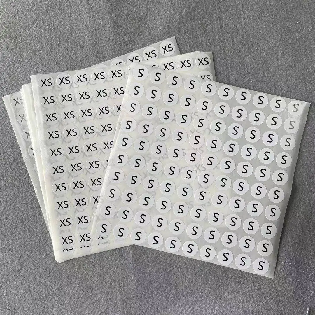 Private Design Custom Vinyl Sticker Roll Adhesive PVC Stickers With Bar code Sticker Sheet Custom Print