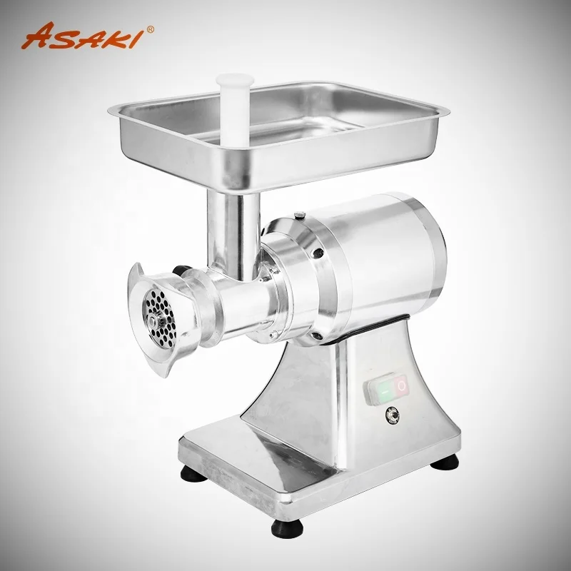 ASAKI hot sale Stainless steel electric meat mincer machine with professional Meat mincer