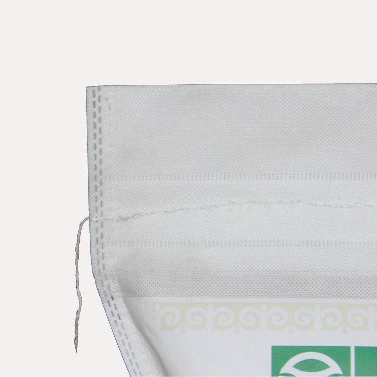 Wholesale Custom 2.5kg 5kg 10kg  Non Woven Flour Bag Food Grain Wheat Powder Maize Flour Packaging Bag