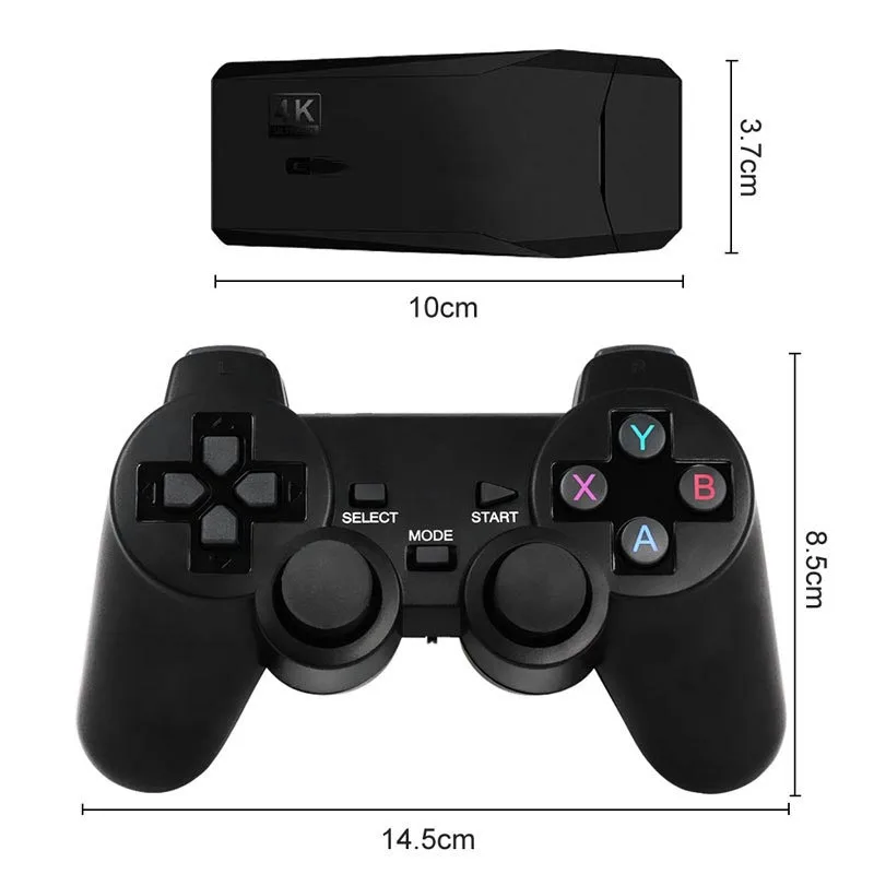 Мини-Консоль игровая беспроводная 64 ГБ встроенный HD