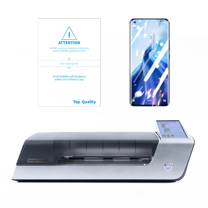 Factory Automatic Film Cutter Mobile Screen Protector Making Machine Hydrogel TPU Nano Film Cutting Machine