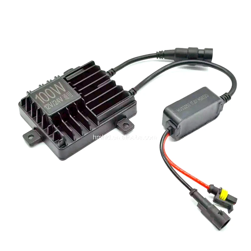Factory Wholesale 100W HID Ballast Replacement 100W Xenon Light Ballast Quick Start Ballast 12V 24V High Quality