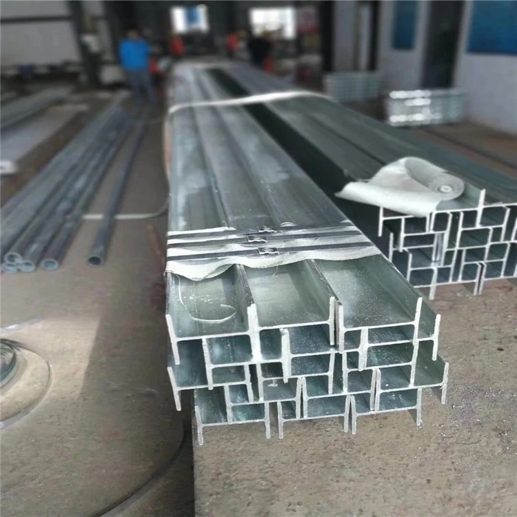 factory on stock Structural steel beams standard size galvanized H-beam price h iron beam i steel