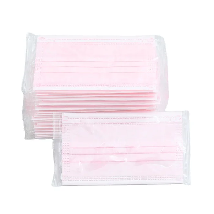 Hospitals Public Using Civilian mask Blue Green Pink Black Colors masks 3 Layers Disposable FaceMask