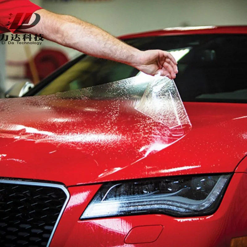TPU Anti-Yellowing Heat Self-healing Seamless Invisible PPF Clear Car Paint Protective Film