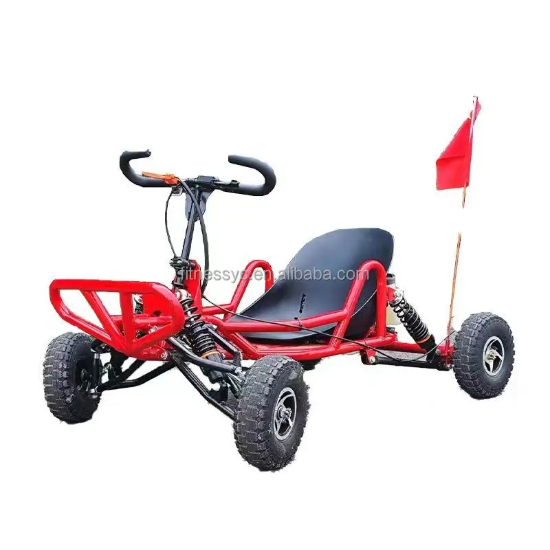 Outdoor Adventure Hydraulic Disc Brake Off-Road Racing Go Kart Drifting Car for Adults 63cc Engine Electric & Gas Fuel Options