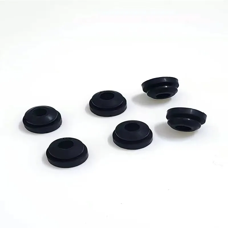 Double sided silicone coil protector LED light waterproof over the coil rubber grommet