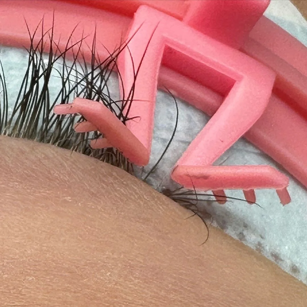 best whole sale lash extensions separator lash lift silicone gel pads easy eyelash Isolation