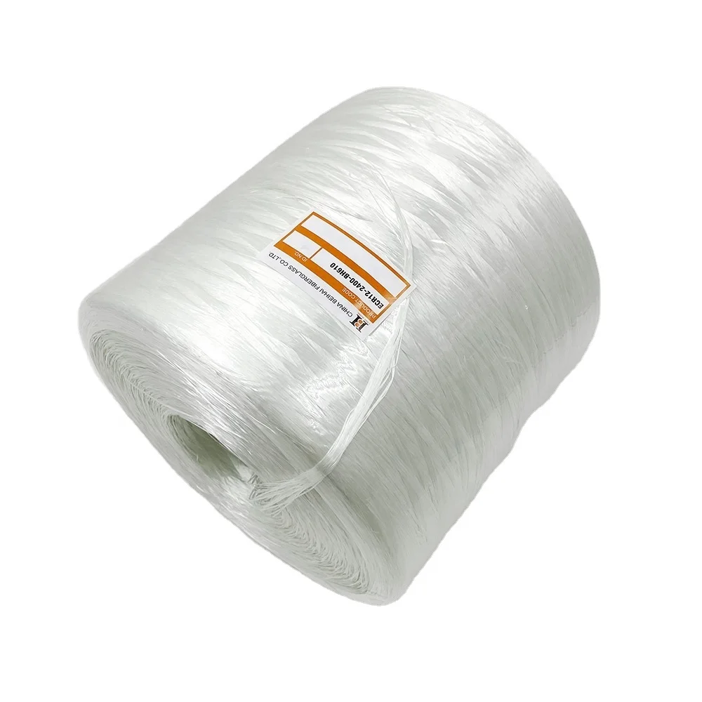 Высокое качество 2400 Tex E стеклянная ровинная пряжа из стекловолокна прямая проходка для намотки нити