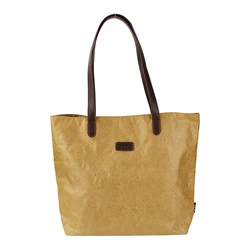 Customized Logo Women Reusable Shopping Bag Portable Tyvek Large Tote Bag