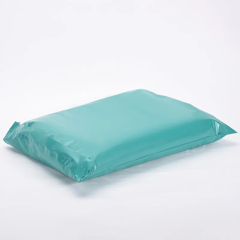 Custom Printed Logo Green Postal Courier Mailling Bags 1000 Shipping Packaging Poly Mailers for Clothing