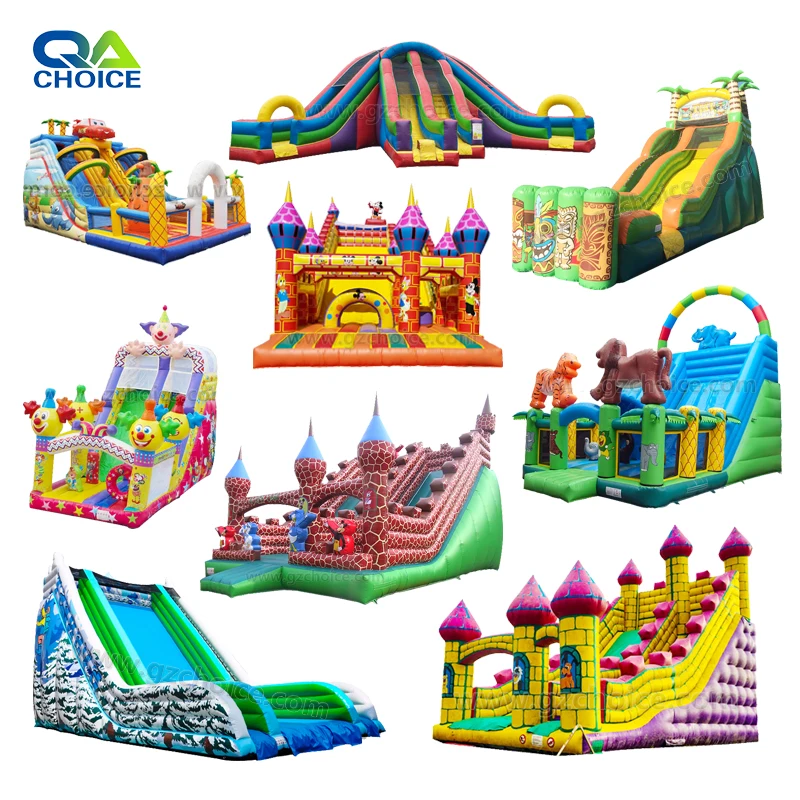 New arrival moonwalk slide inflatable dry slide for outdoor kids bounce slide inflatable