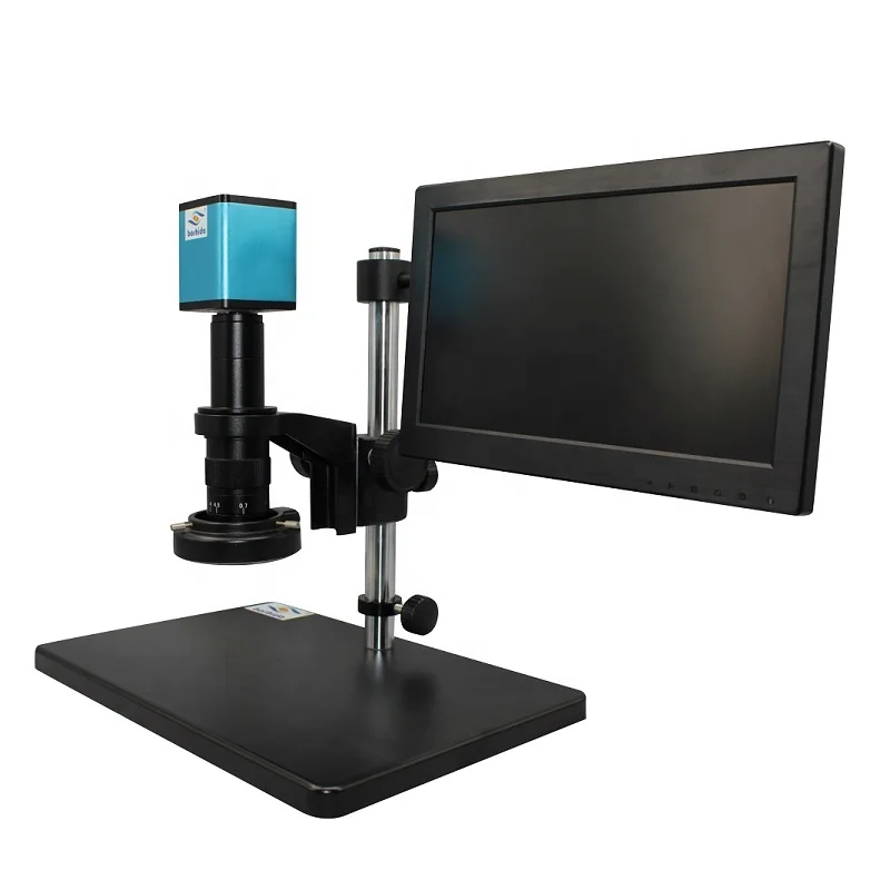 BOSHIDA  boom arm stand Auto focus digital video microscope  for electronics checking and industry inspection