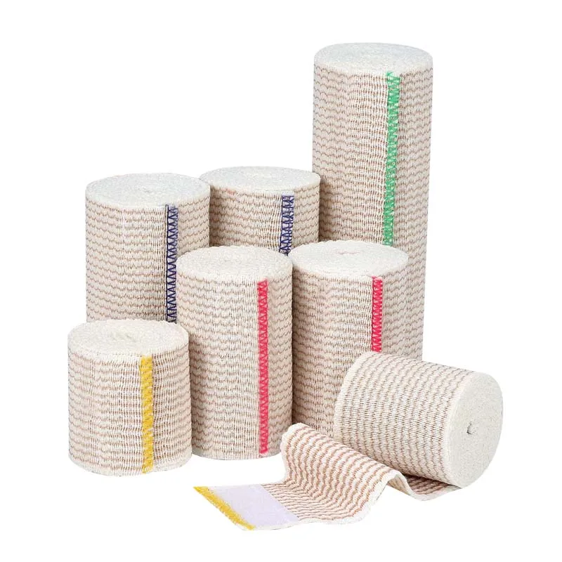Amazon hot sale elastic bandage press high quality with CLIP medical bandage