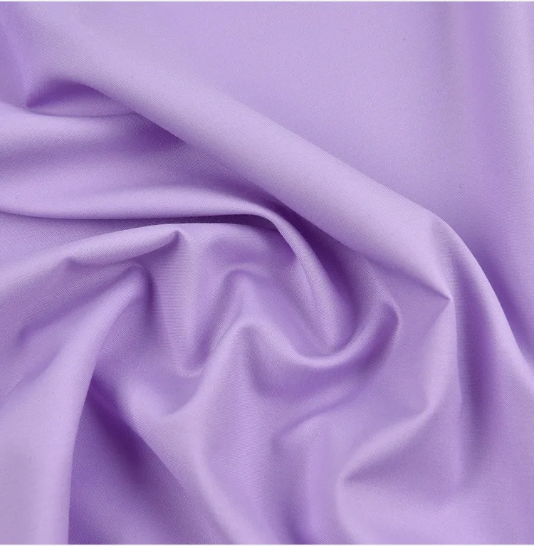 High quality 40*40 thobe men white fabric spun polyester microfiber fabrics for Arab men