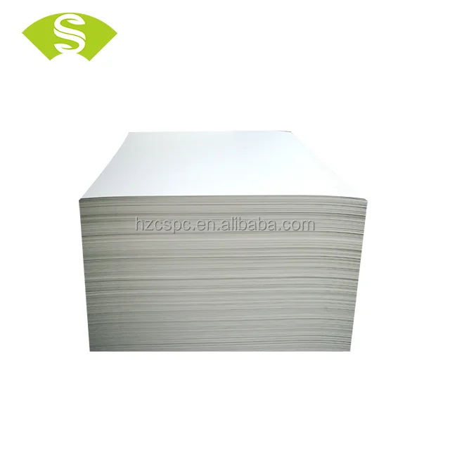 Food grade biodegradable pe one side double coated printed kraft cupstock paper board cup fan for making cup sheet paper