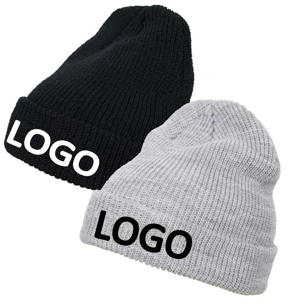 FR Inherent Flame Retardant Knit Cuff Beanie Hat Winter Fire Proof Toque Watch Cap Head Protection for Gas Station