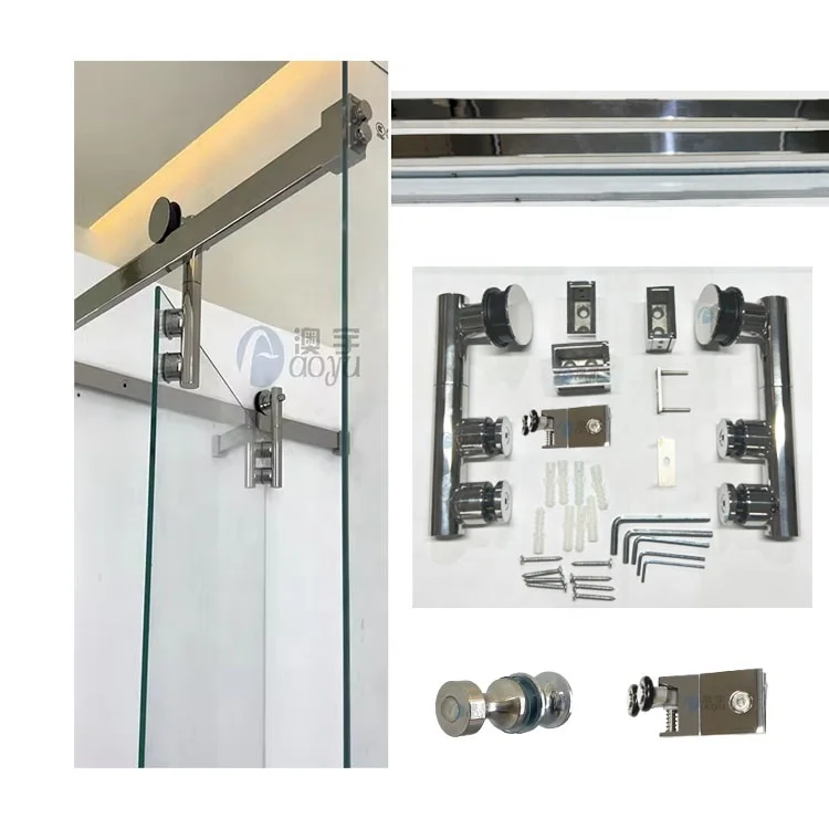 Frameless folding glass doors accessories folding door accessories for glass folding door accessories shower glass hardware
