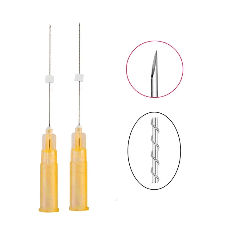 PCL Tornado Screw Thread tighten and lifting neck and face 26G*38/60/90mm 27G*38/50mm