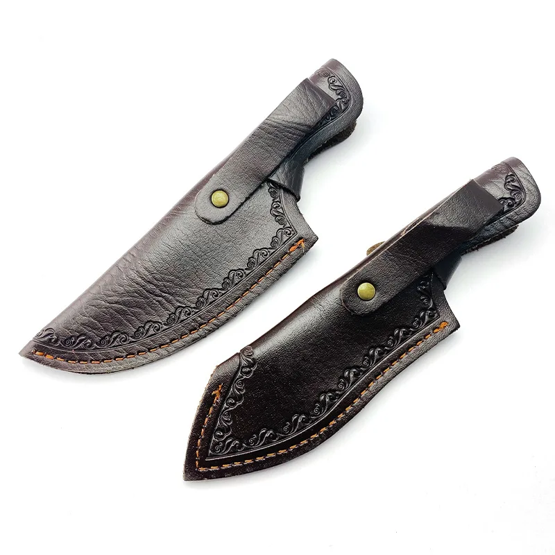 New Design SwissArmy Leather Knife Pouches Handmade Holsters Belt Loop Case Holder Bag Folding Knife Sheath for Cutting T