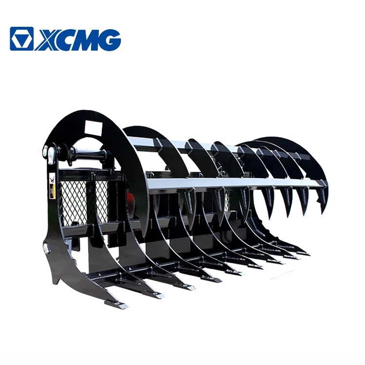 XCMG official X0509 tractor / skid steer root rake grapple price list