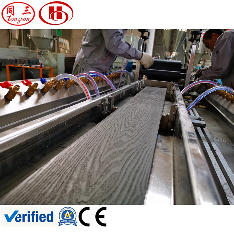 PE/PP/PVC Recycled Plastic and Wood Composite WPC Products Production Machine for Wpc Wall Panel Extrusion Line