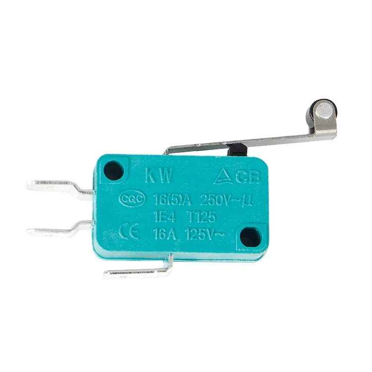 Normally Open Reset Micro Switch With 1NO1NC KW8-2 Mini Button