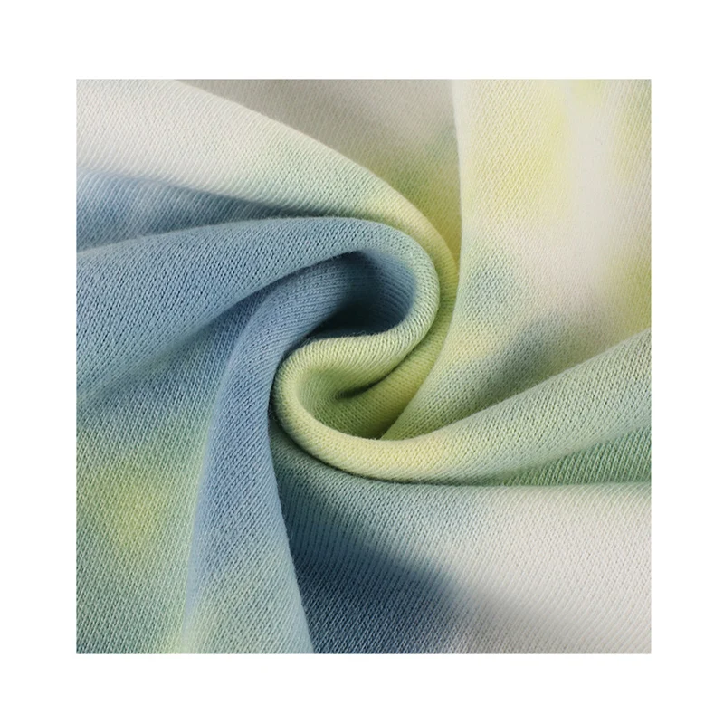 hot selling 2023 terry fabric ns colorful printing terry fabric 24 oz french terry lenin fabrics for clothing
