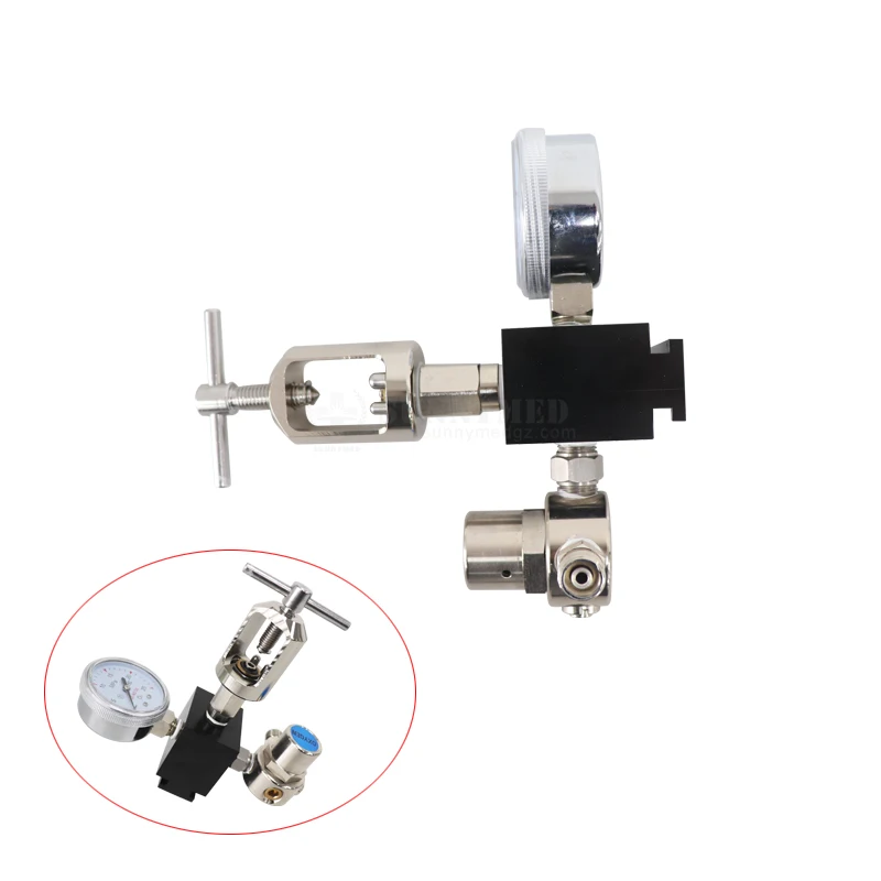 SY-E016 dental unit 580g laughing gas canister n2o dental nitrous oxide sedation system machine