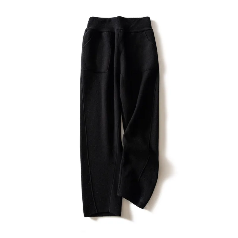 
Wholesale Winter Ladies women pants cashmere pants 