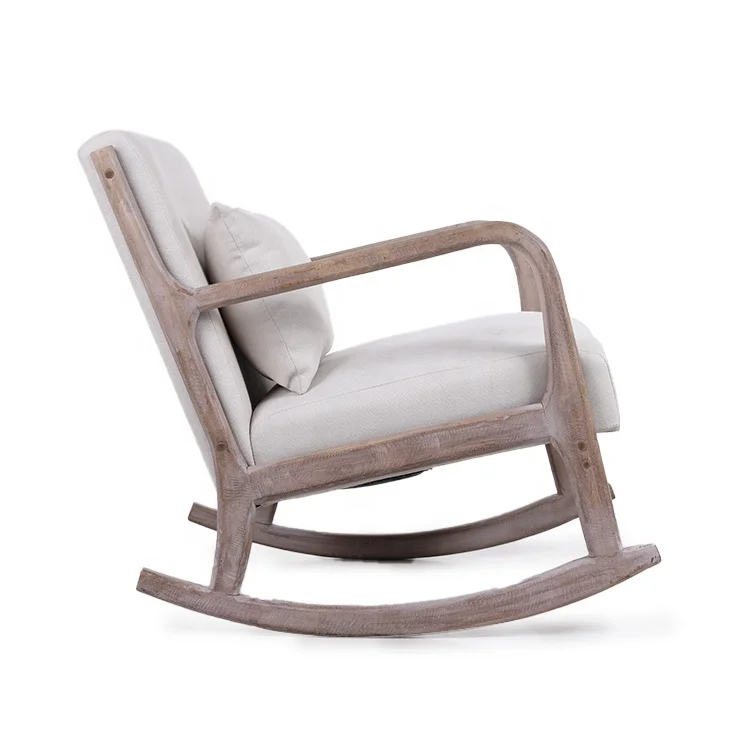 Wholesale Appearance Portable  Anji Kasei Design KSF25000 Cotton Linen Single Easy Modern Living Room Leisure Chair