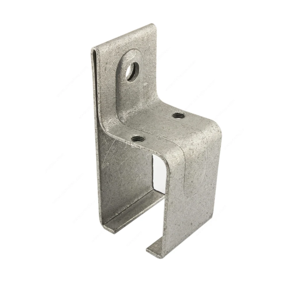 RHETECH Hot sale European Style Single Box Rail Splice Bracket with Clamp Screws for Wall Mount Steel Box Rail Joint Connector