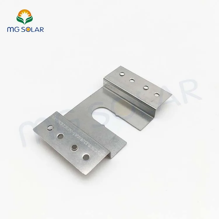 Wholesale Photovoltaic Product Solar Bracket Earthing Clip PV Module Mounting Component Earth Lug Solar Electric Grounding Clip