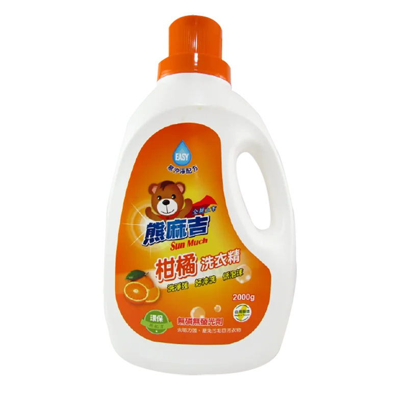 
2021 Customized 2000ml Neutral Liquid Detergent Detergent Liquid Laundry Powder 