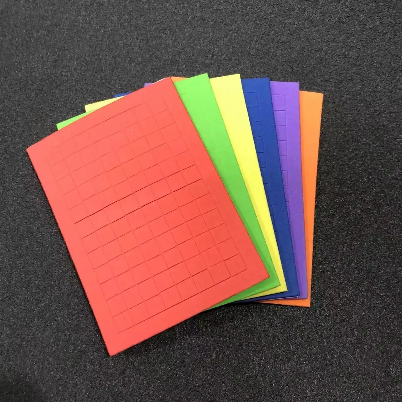 reusable EVA Self-Adhesive Rubber size single side coated glue self adhesive customized coiled material cell eva foam sheet